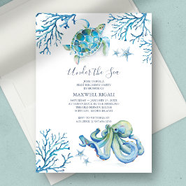 アンダーザシーボーイ1st誕生日招待状 招待状