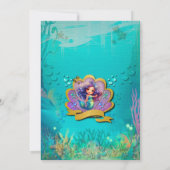 アンダーザシーマーメイド誕生日ガールパーティー (裏面)