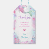 アンダーザシーマーメイド誕生日ギフトラベル ギフトタグ (正面)