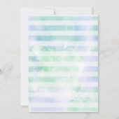 アンダーザシーマーメイド誕生日招待状 招待状 (裏面)