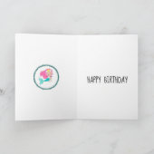 アンダーザシーマーメイド誕生日 カード (内部)