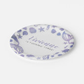 アンダーザシーマーメイド誕生日 ペーパープレート (アングル)