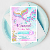 アンダーザシーマーメイド誕生日 招待状