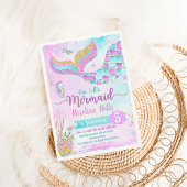 アンダーザシーマーメイド誕生日 招待状