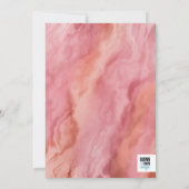 アンダーザシーマーメイド誕生日 招待状 (裏面)