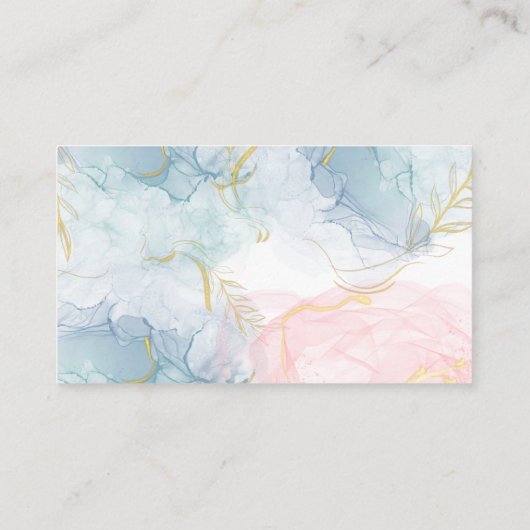 アンダーザシーメルメイズ子供の誕生日 エンクロージャーカード (裏面)