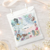 アンダーザシーメルメイズ子供の誕生日 フェイバーバッグ (クリップ留めされた状態)