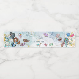 アンダーザシーメルメイズ子供の誕生日 ペットボトルラベル