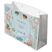 アンダーザシーメルメイズ子供の誕生日 ラージペーパーバッグ (裏面アングル)