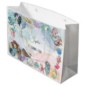 アンダーザシーメルメイズ子供の誕生日 ラージペーパーバッグ (裏面アングル)