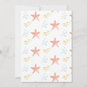 アンダーザシーメルメイズ子供の誕生日 招待状 (裏面)