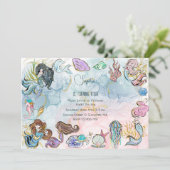 アンダーザシーメルメイズ子供の誕生日 招待状 (スタンド正面)