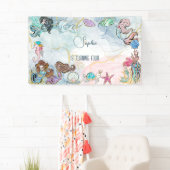 アンダーザシーメルメイズ子供の誕生日 横断幕 (インサイチュ)