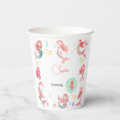 アンダーザシーメルメイズ子供の誕生日 紙コップ (裏面)