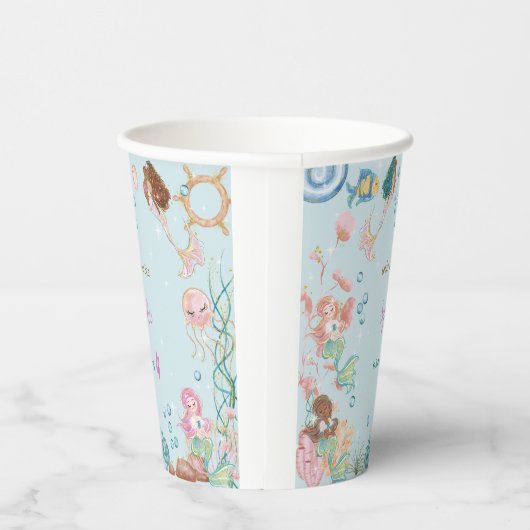 アンダーザシーメルメイズ子供の誕生日 紙コップ (右)