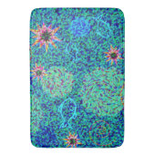 アンダーザシーモザイクフィッシュスターズバスマット バスマット (正面縦)