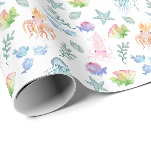 アンダーザシーラッピング紙 ラッピングペーパー (ロールコーナー)