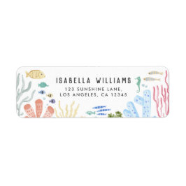 アンダーザシー差出人住所 ラベル