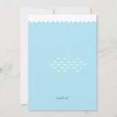 アンダーザシー招待状 招待状 (裏面)