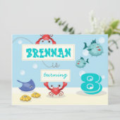 アンダーザシー招待状 招待状 (スタンド正面)