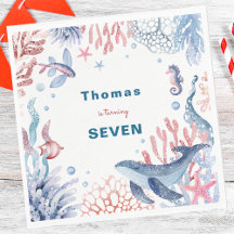 アンダーザシー海クリーチャー子供の誕生日