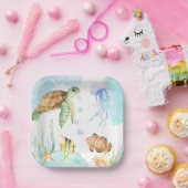 アンダーザシー紙プレート ペーパープレート (パーティー)