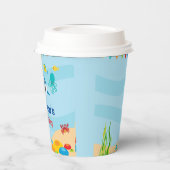 アンダーザシー紙紙カップ 紙コップ (左)