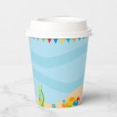 アンダーザシー紙紙カップ 紙コップ (裏面)