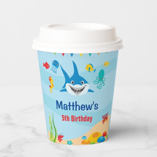 アンダーザシー紙紙カップ 紙コップ (正面)