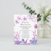 アンダーザシー結婚ズゲスト詳細 エンクロージャーカード (スタンド正面)