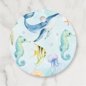 アンダーザシー誕生日サンキューラウンドラベル フェイバータグ (裏面)