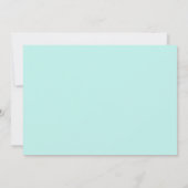 アンダーザシー誕生日招待状マーメイドパープル 招待状 (裏面)