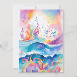 アンダーザシー誕生日招待状 招待状