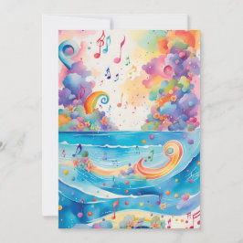 アンダーザシー誕生日招待状 招待状