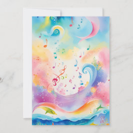 アンダーザシー誕生日招待状 招待状