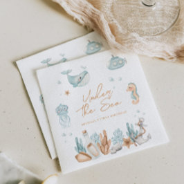 アンダーザシー誕生日 スタンダードカクテルナプキン