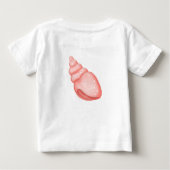 アンダーザシー誕生日 ベビーTシャツ (裏面)