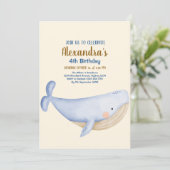 アンダーザシー誕生日 招待状 (スタンド正面)