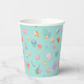 アンダーザシー誕生日 紙コップ (左)