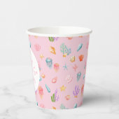 アンダーザシー誕生日 紙コップ (左)