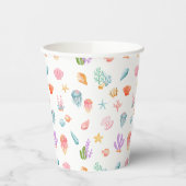 アンダーザシー誕生日 紙コップ (左)