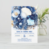 アンダーザシー魔法ボーイ誕生日 招待状 (スタンド正面)