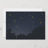 アンダーザスターズホファイズサマーブライダルシャワー 招待状 (裏面)