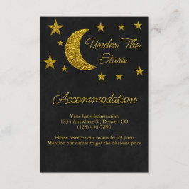 アンダーザスターズ誕生日アコモデーション エンクロージャーカード