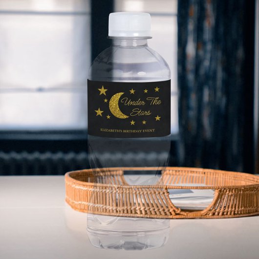 アンダーザスターズ誕生日 ペットボトルラベル