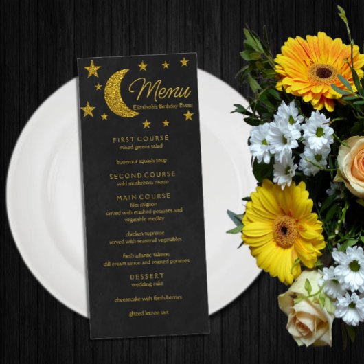 アンダーザスターズ誕生日 メニュー