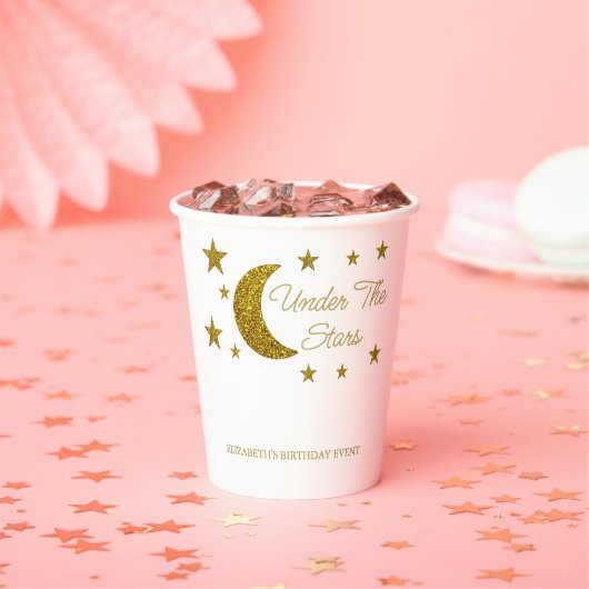 アンダーザスターズ誕生日 紙コップ (インサイチュ)