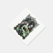 アンダーザミスタントーヴィンテージホリデイ スタンダードカクテルナプキン (角)