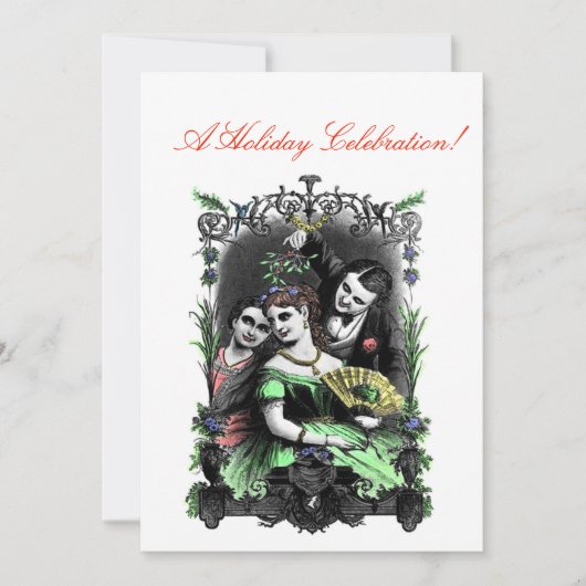 アンダーザミスタントーヴィンテージホリデイ 招待状 (正面)