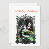 アンダーザミスタントーヴィンテージホリデイ 招待状 (正面/裏面)